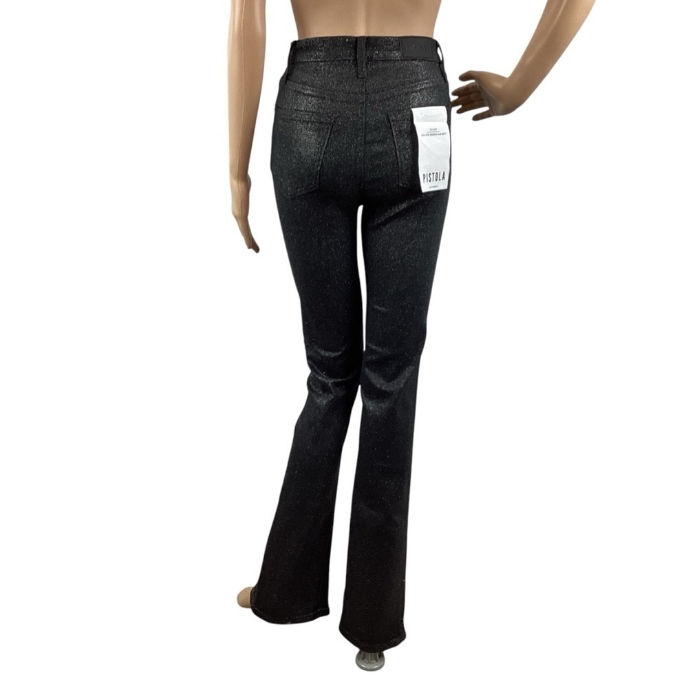 Pistola Colleen High Rise Modern Slim Boot Jeans Size 25 Stargaze Black - Picture 6 of 9